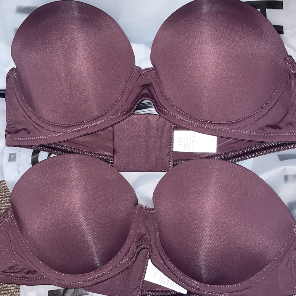 Two Strapless bras - Picture 2 of 3